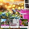 Soliom Hummingbird Feeder with Camera, Smart Feeder Camera with 2K Live View AI Identify, Leak Proof&Ant Moat&Bee Proof, Outdoor Pole/Hook Hanging, Ideal Gift for Family, 16 OZ Pink - Image 7