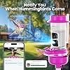 Soliom Hummingbird Feeder with Camera, Smart Feeder Camera with 2K Live View AI Identify, Leak Proof&Ant Moat&Bee Proof, Outdoor Pole/Hook Hanging, Ideal Gift for Family, 16 OZ Pink - Image 4