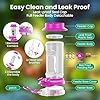 Soliom Hummingbird Feeder with Camera, Smart Feeder Camera with 2K Live View AI Identify, Leak Proof&Ant Moat&Bee Proof, Outdoor Pole/Hook Hanging, Ideal Gift for Family, 16 OZ Pink - Image 6