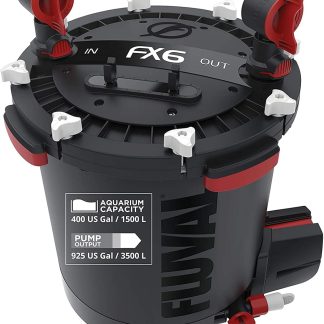 Fluval FX6 High Performance Aquarium Filter, Canister Filter for Aquariums up to 400 Gal.
